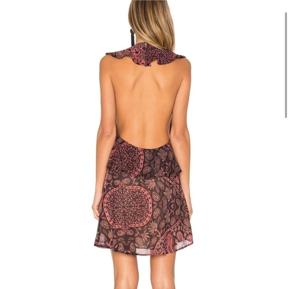 For Love and Lemons x Revolve Paisley Mini Dress - Picture 4 of 5